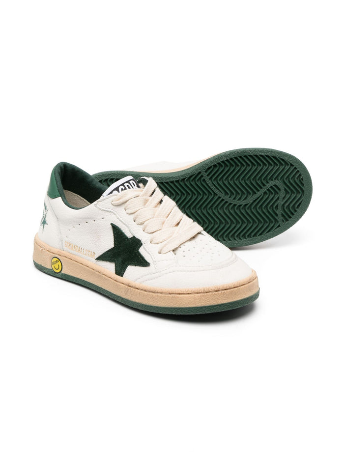 Ballstar White Goat Leather Calzature