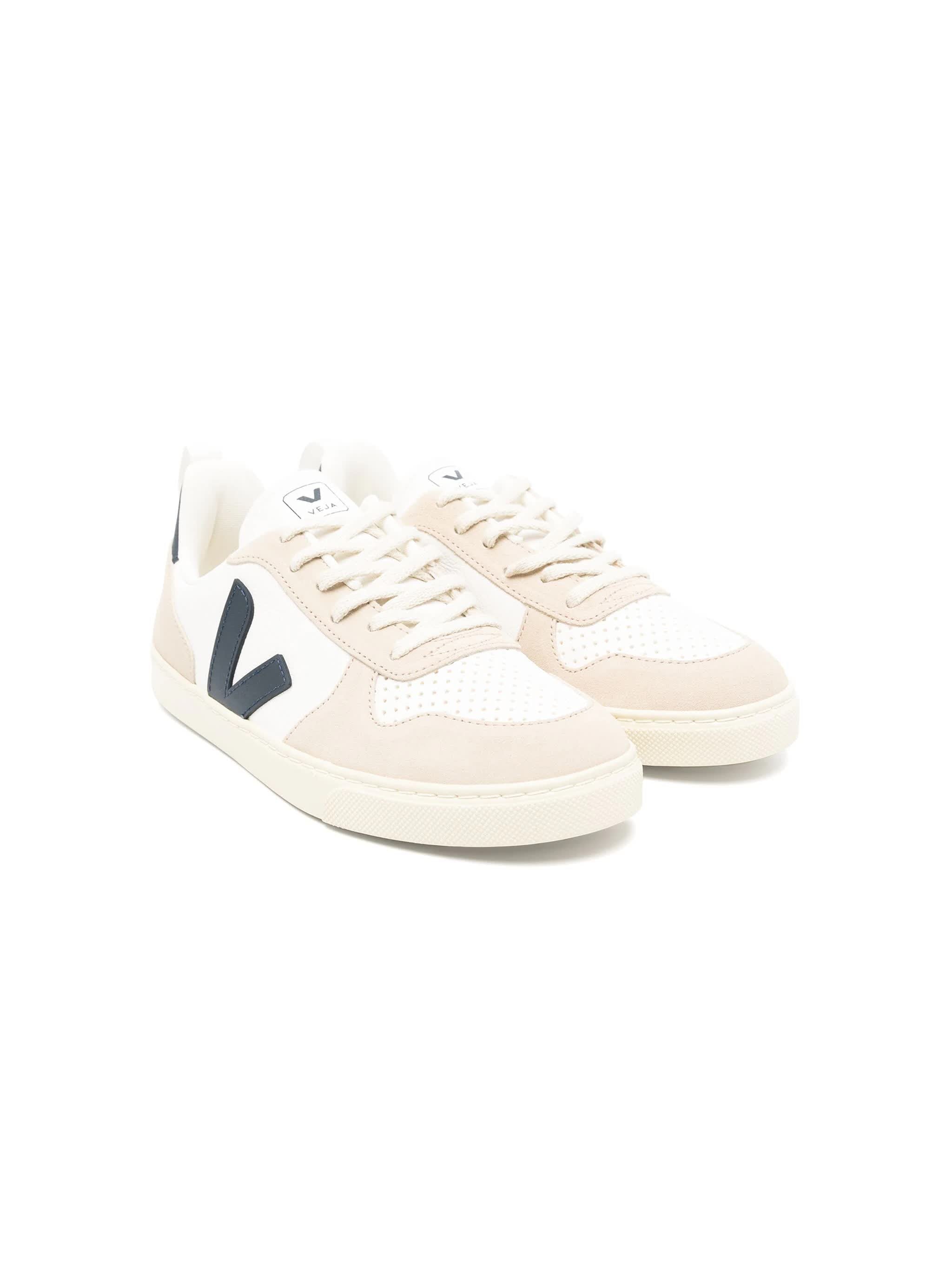 V-10 White Leather | Calzature