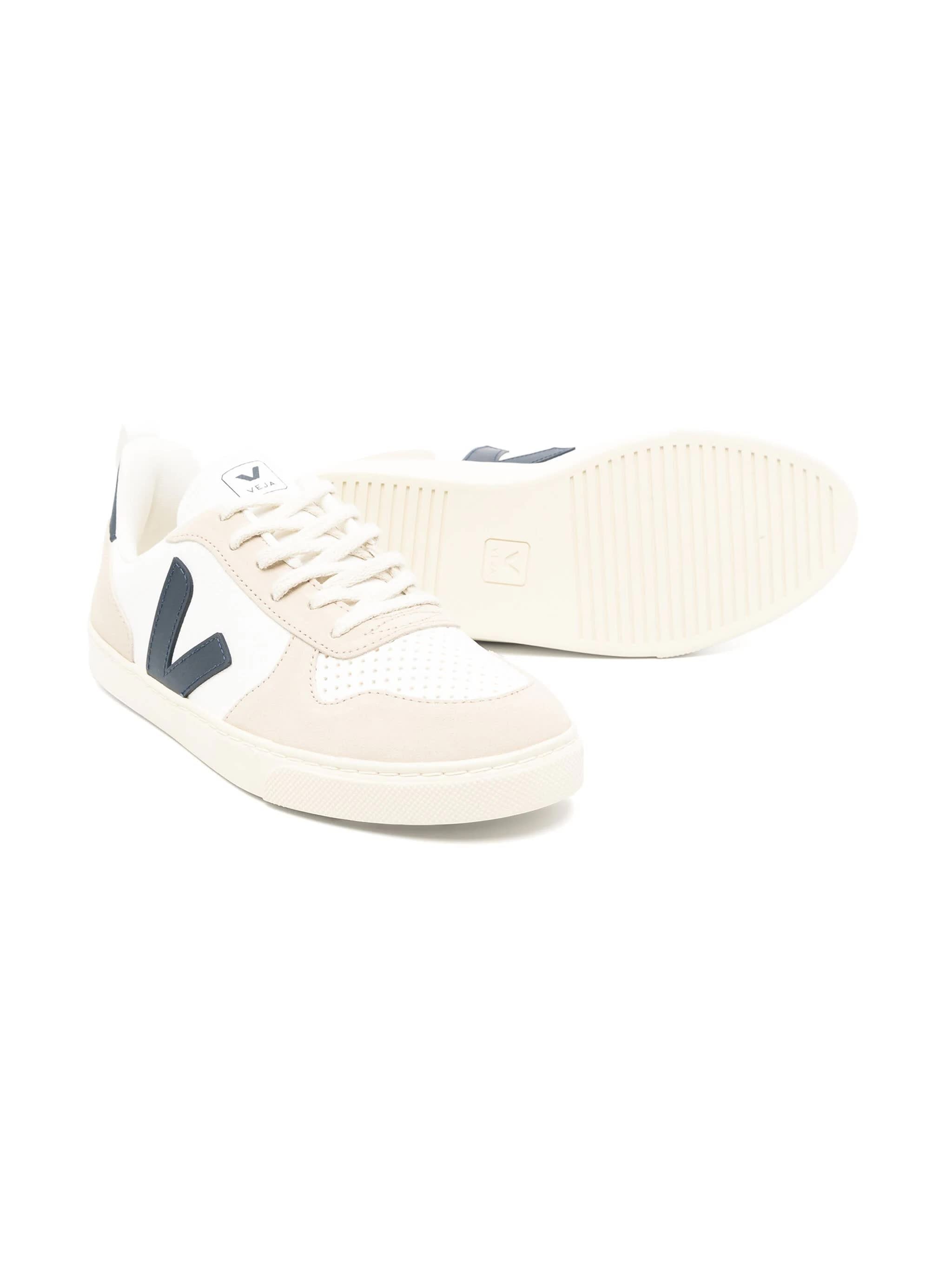V-10 White Leather | Calzature