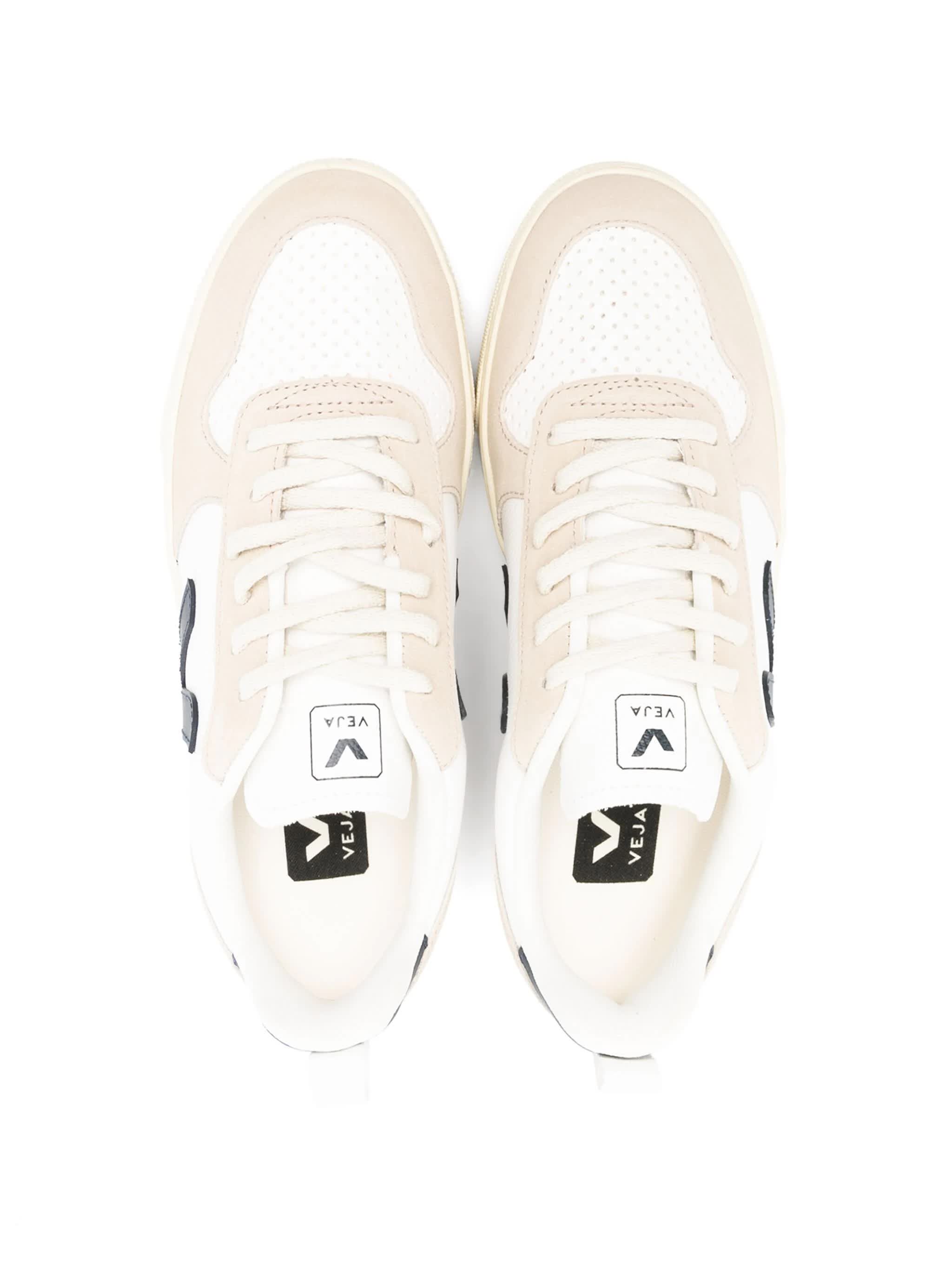 V-10 White Leather | Calzature