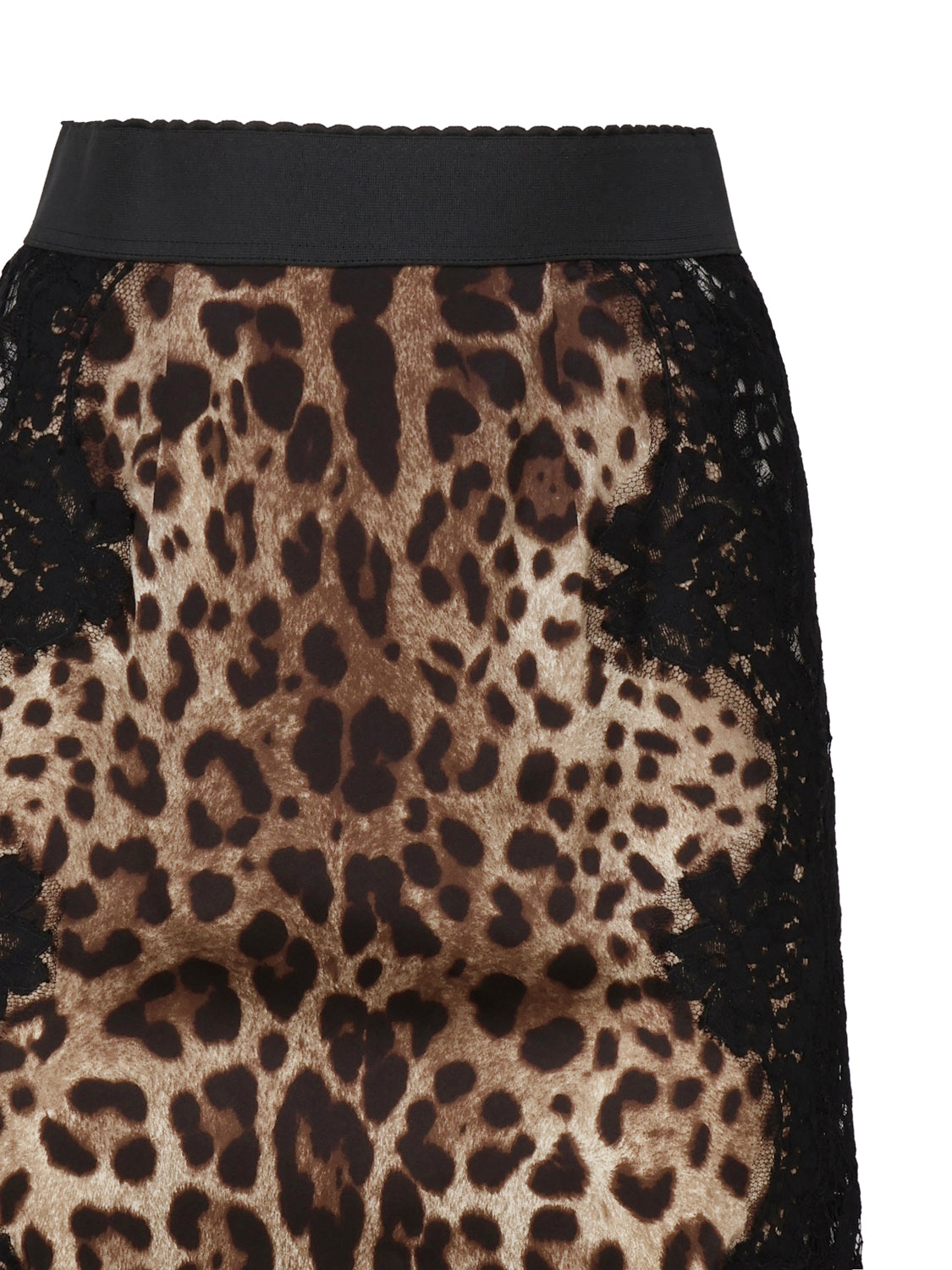 Dolce & Gabbana Skirts Black, Leo Cotton