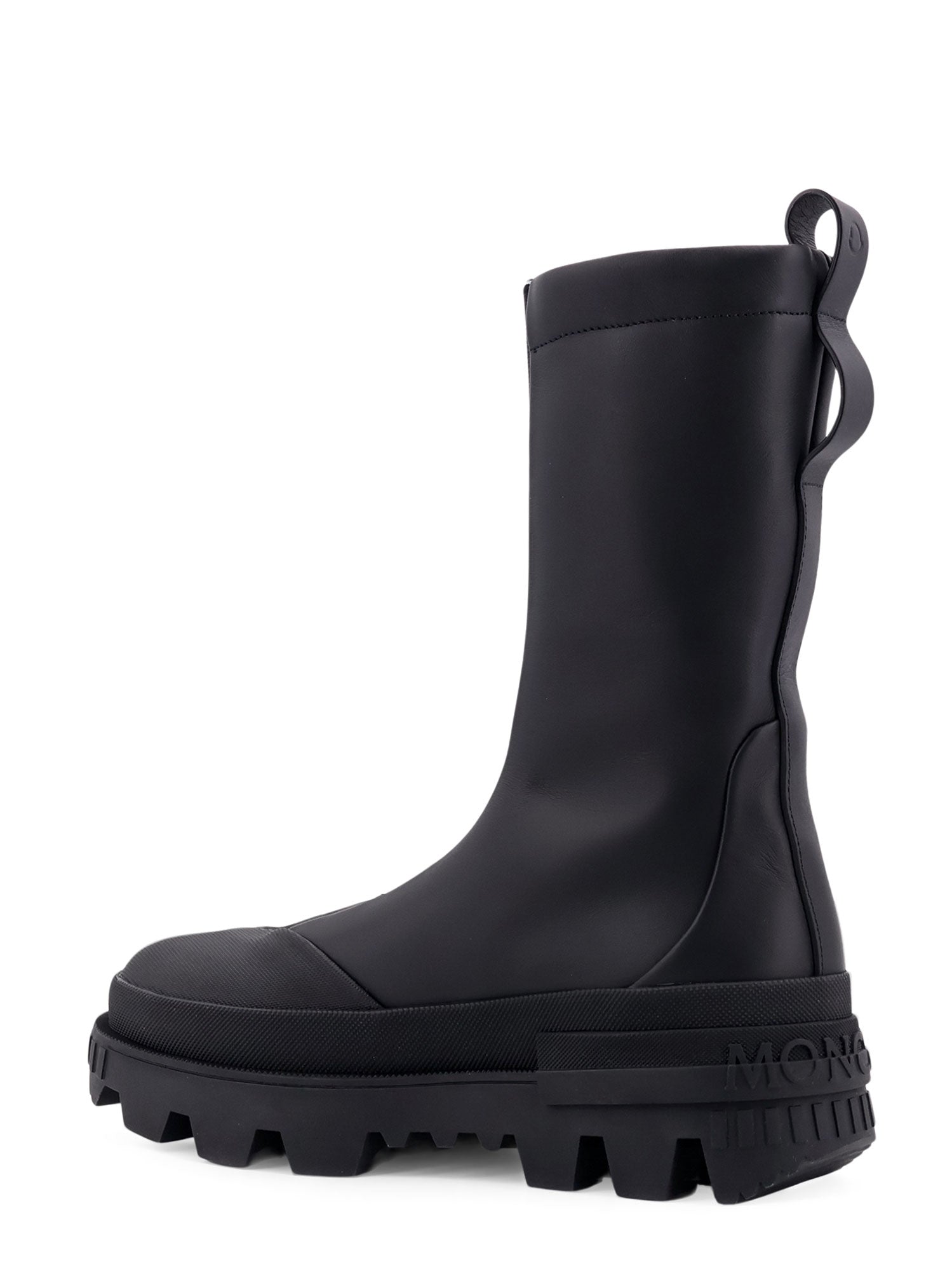 MONCLER GENIUS Boots Black Pelle/nylon /gomma