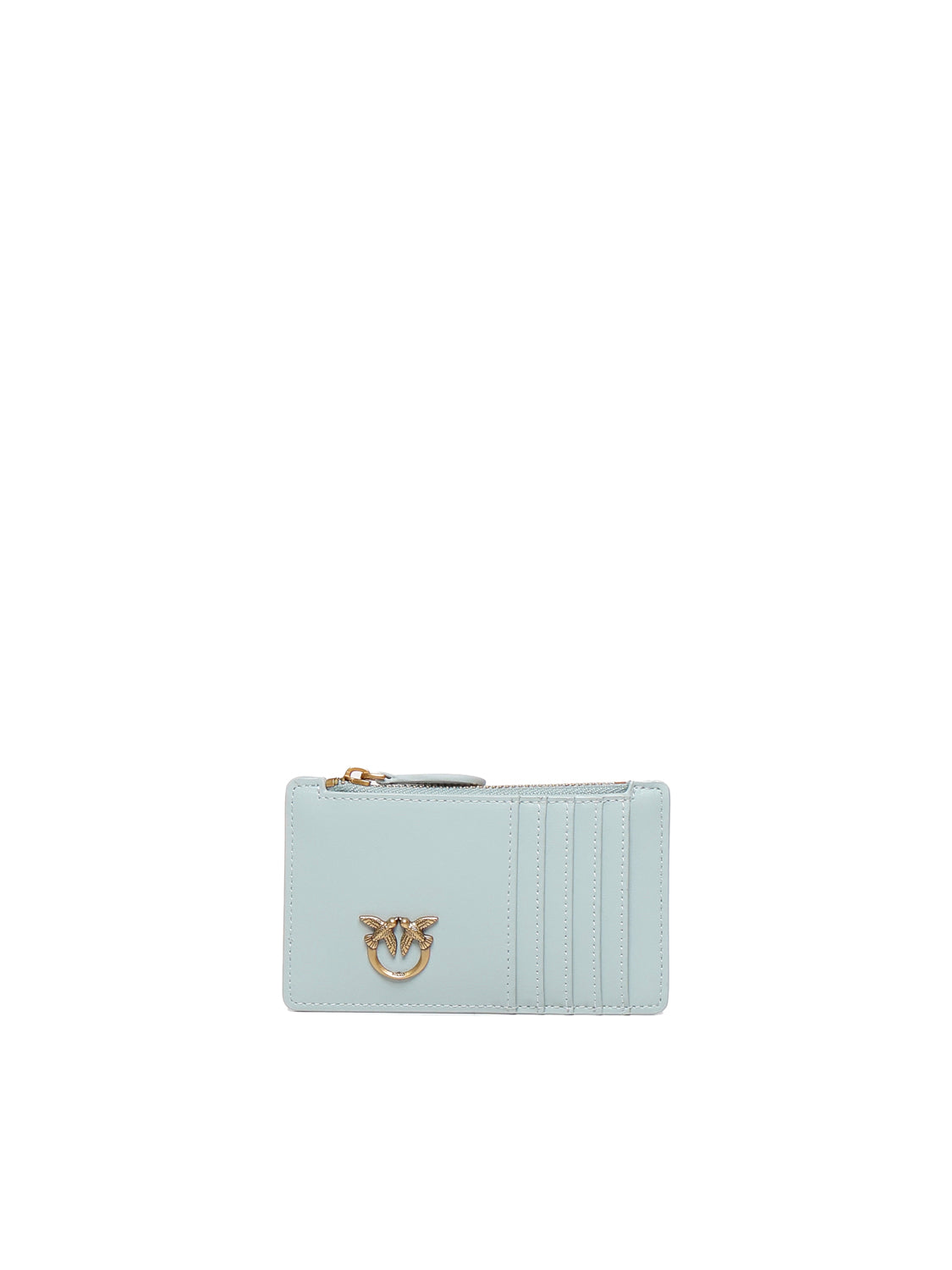 Pinko Wallets Bruma Grey Cowskin