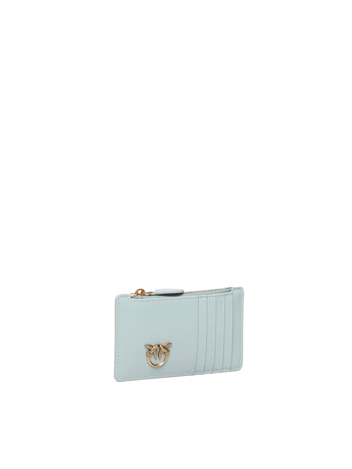 Pinko Wallets Bruma Grey Cowskin