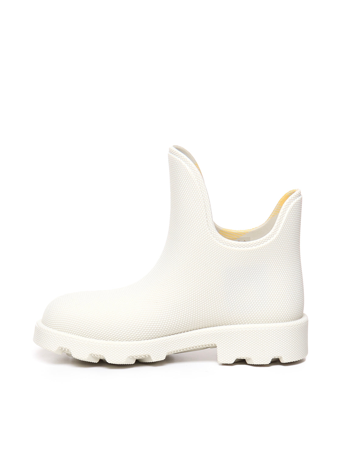 Burberry Boots White Rubber