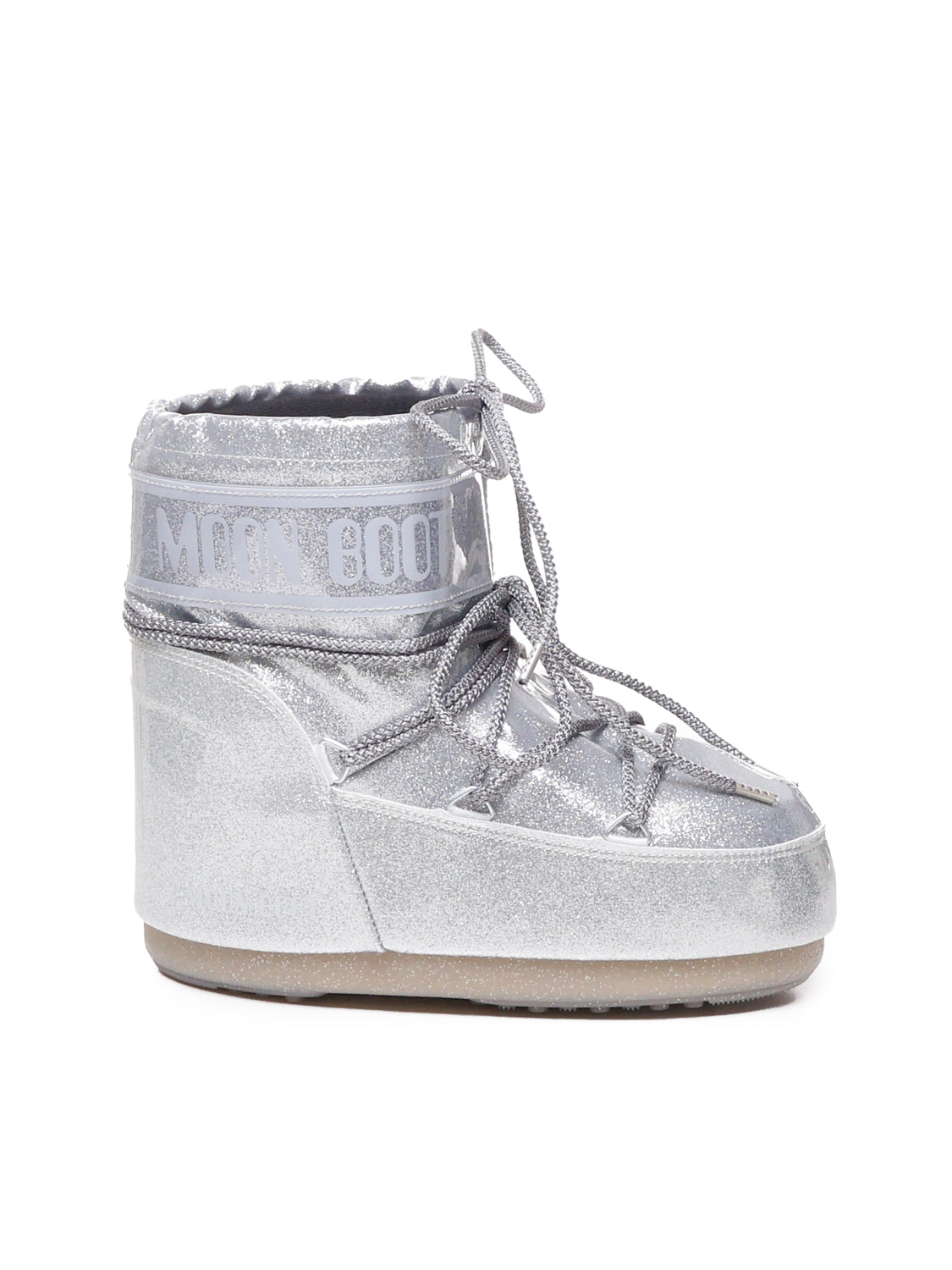 Moon Boot Silver Nylon