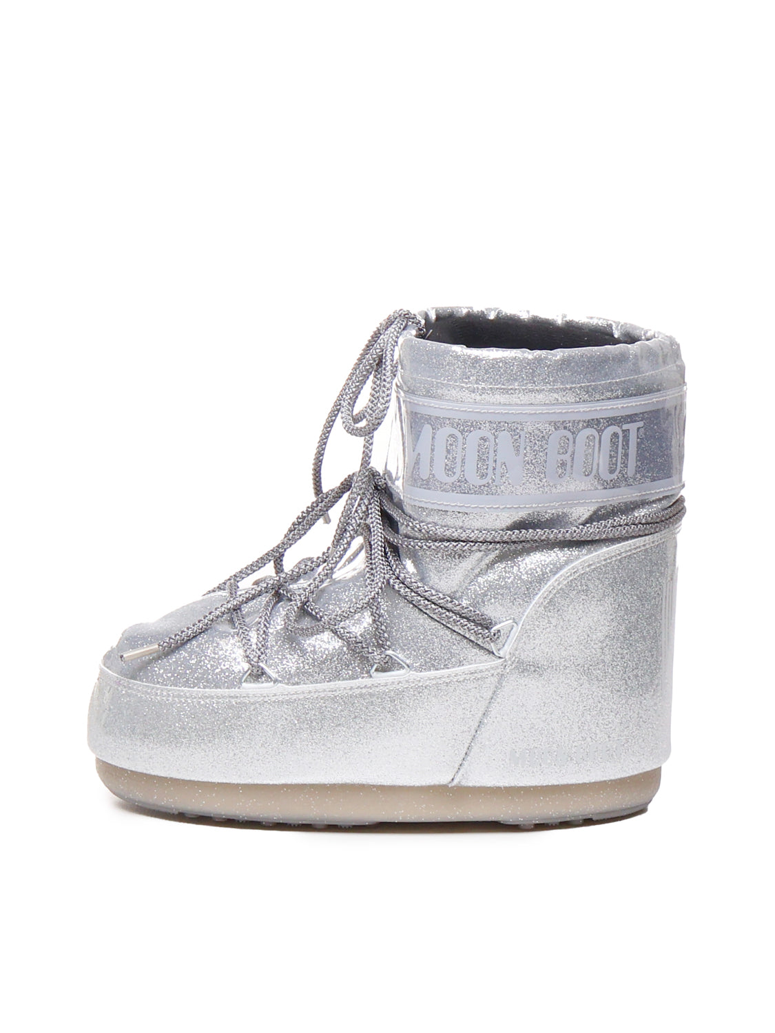 Moon Boot Silver Nylon