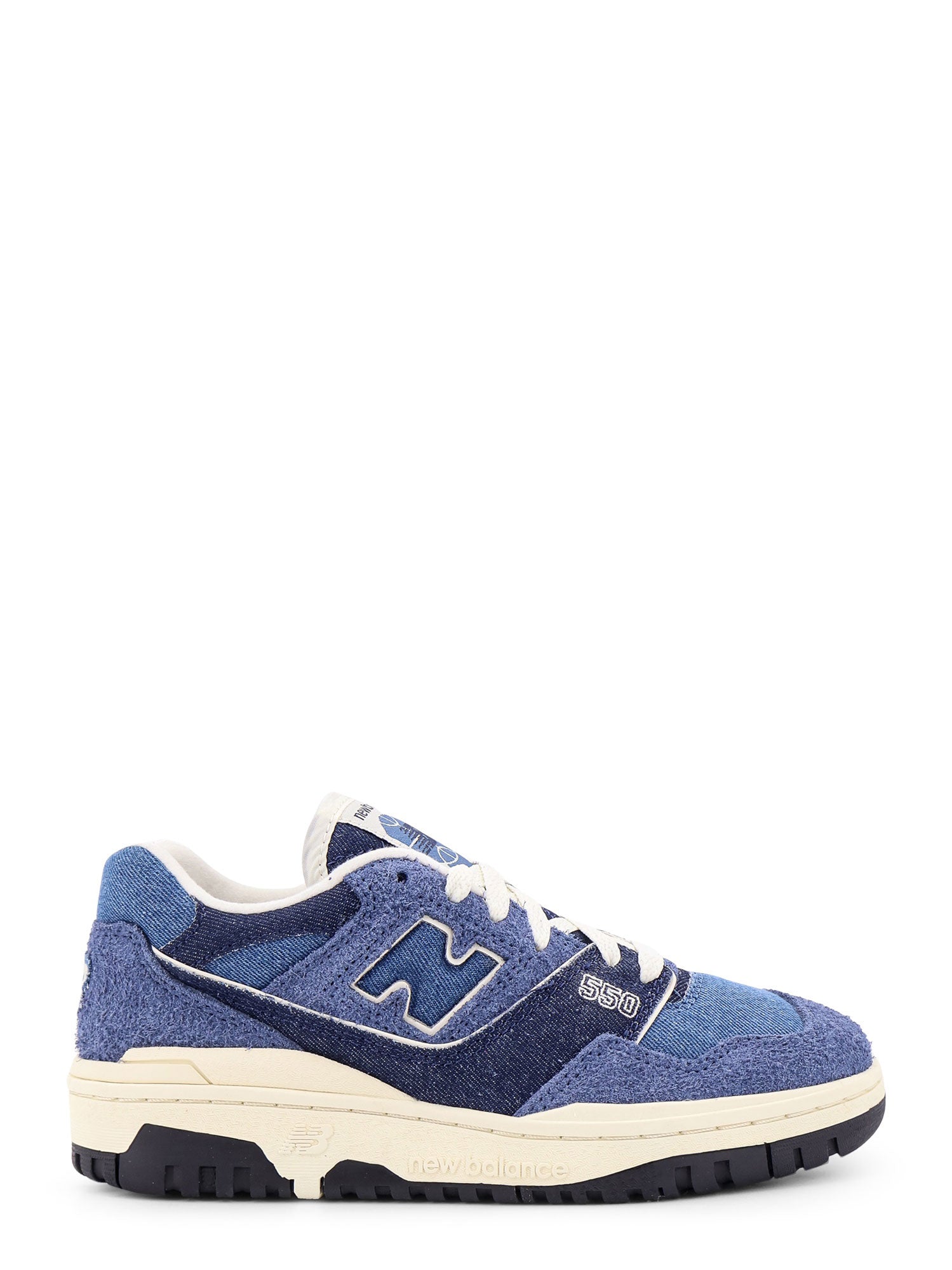 New Balance Sneakers Blue Denim E Suede
