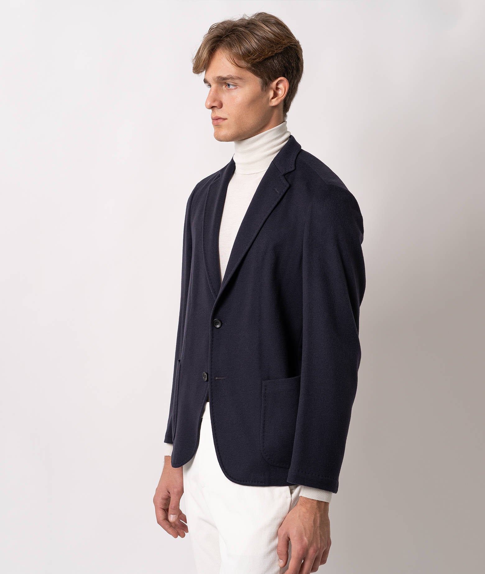 Deconstructed Cashmere Blazer Toronto Brown Jacket