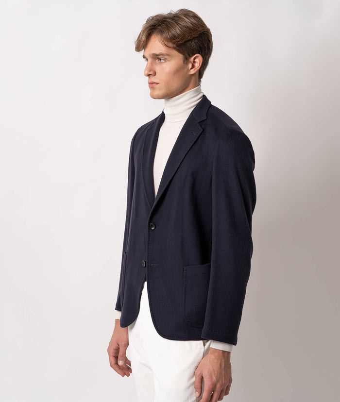 Deconstructed Cashmere Blazer Toronto Dimgray Jacket