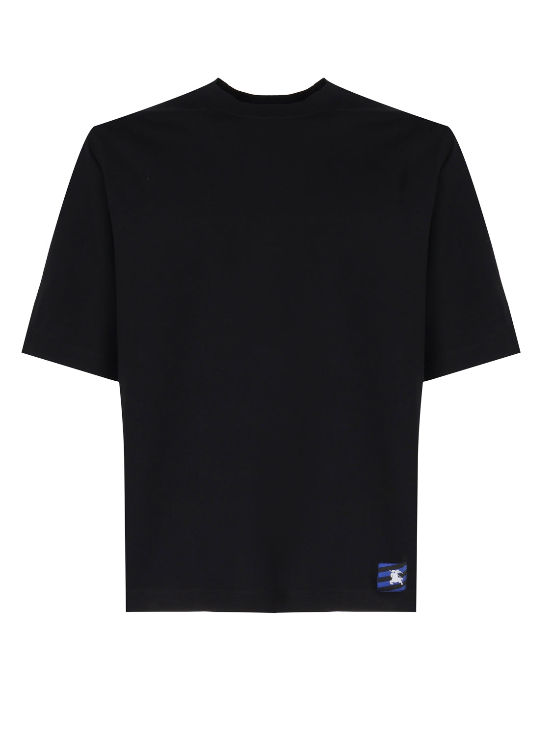 Burberry T-Shirts And Polos Black Cotton