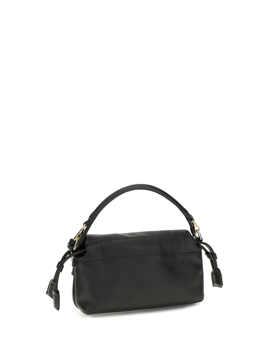 Handbag Baguette Nappa Leather Black Upper: Lambskin Shoulder Bags