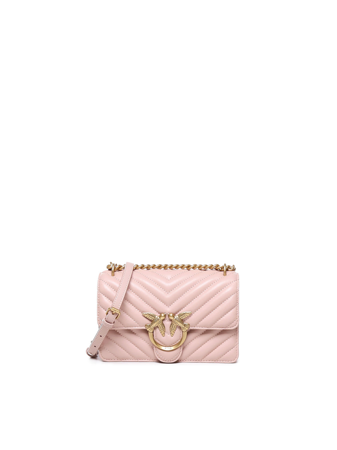 Pinko Bags Pink Sheepskin