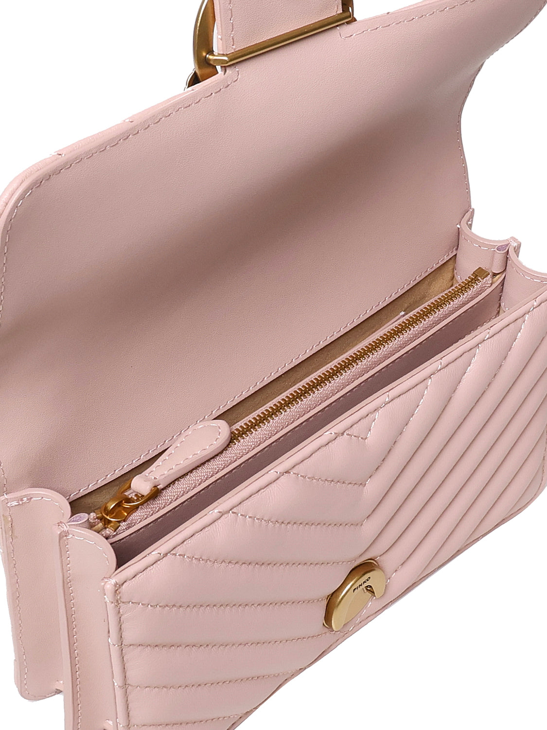 Pinko Bags Pink Sheepskin