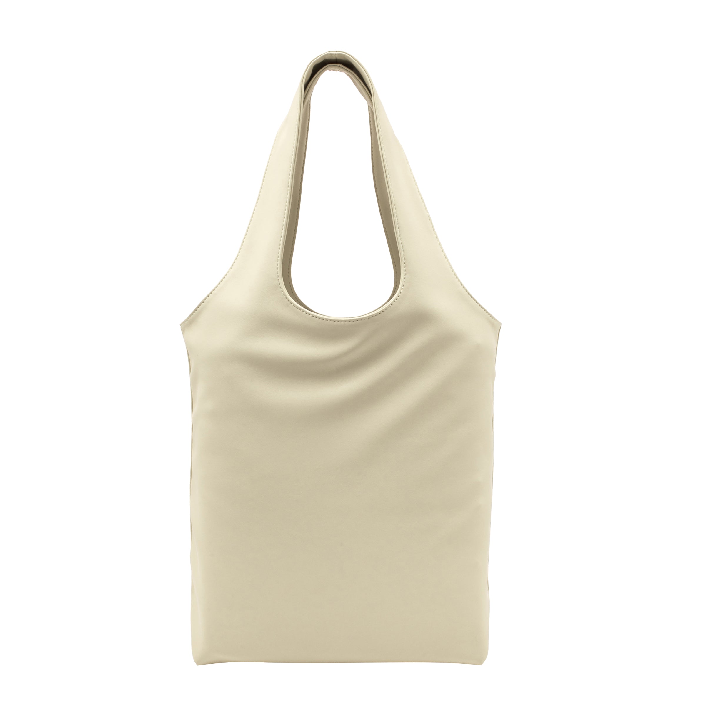 Tote Ninon Small Brown Polyurethane Bag