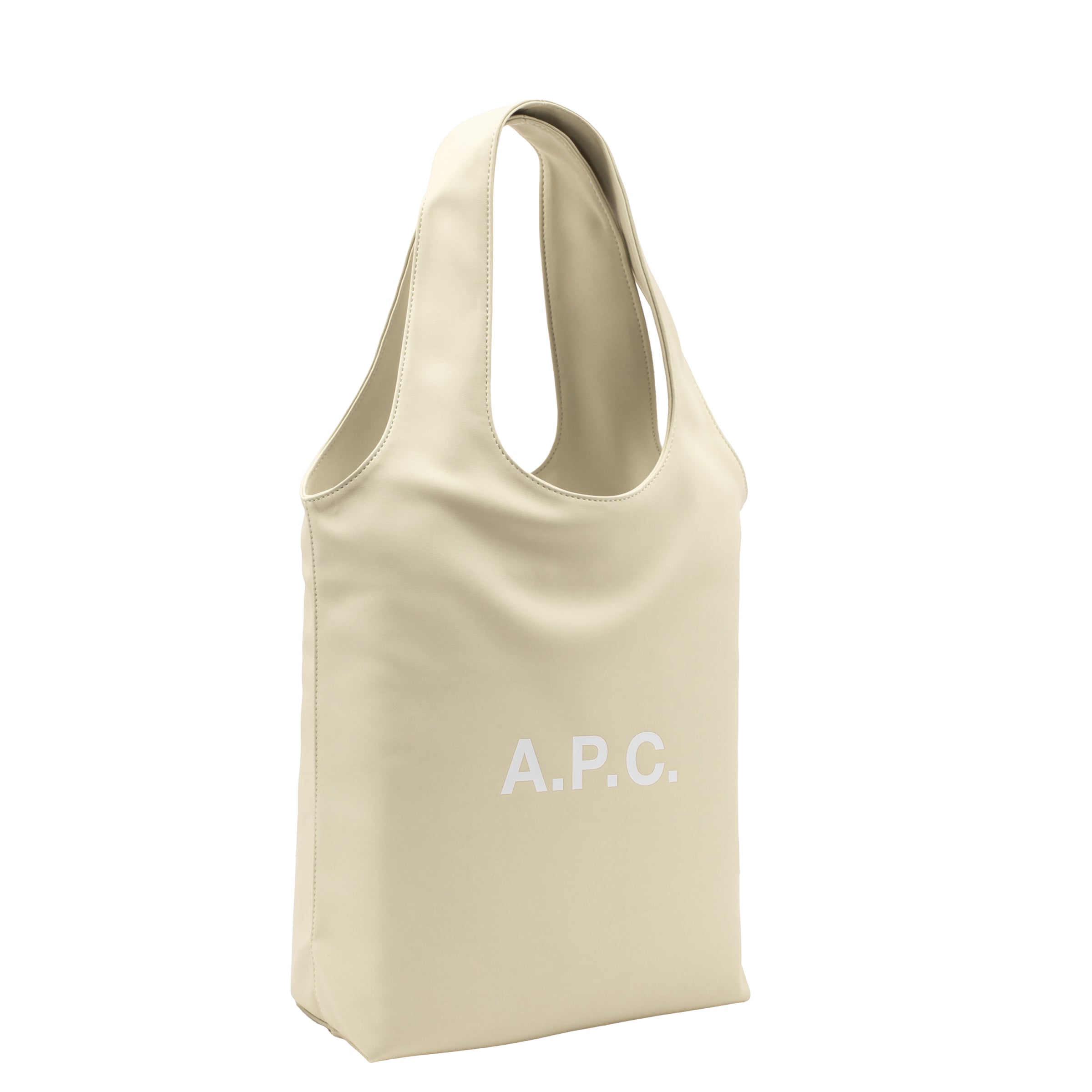 Tote Ninon Small Brown Polyurethane Bag