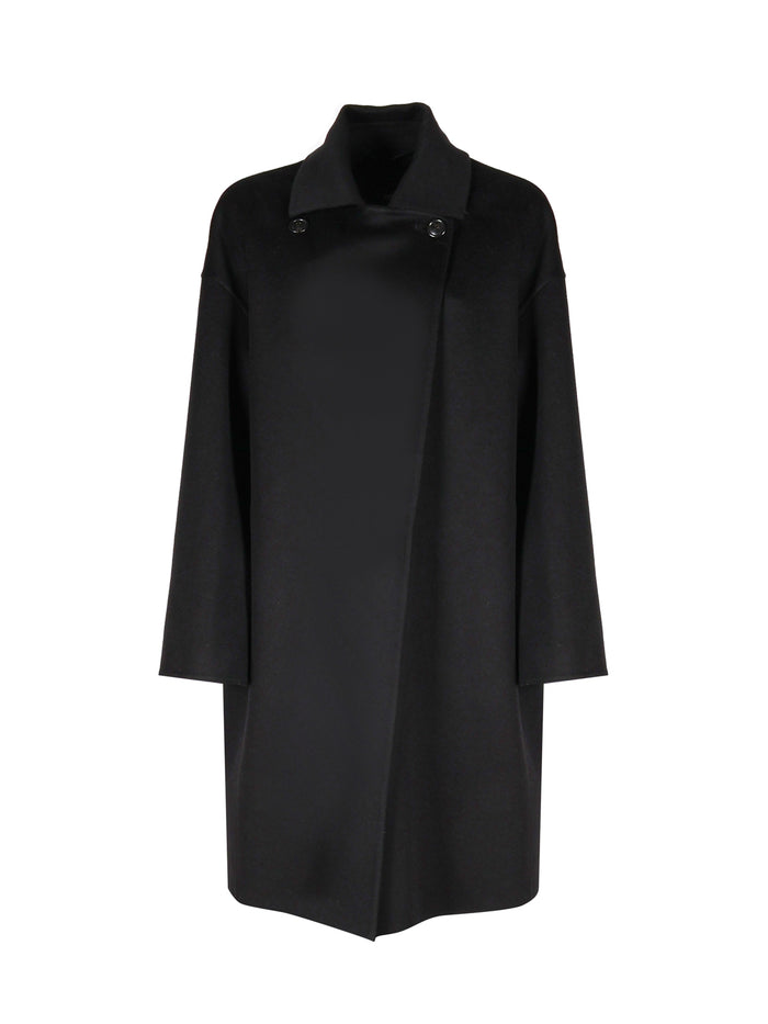 Max Mara Coats Black Cashmere