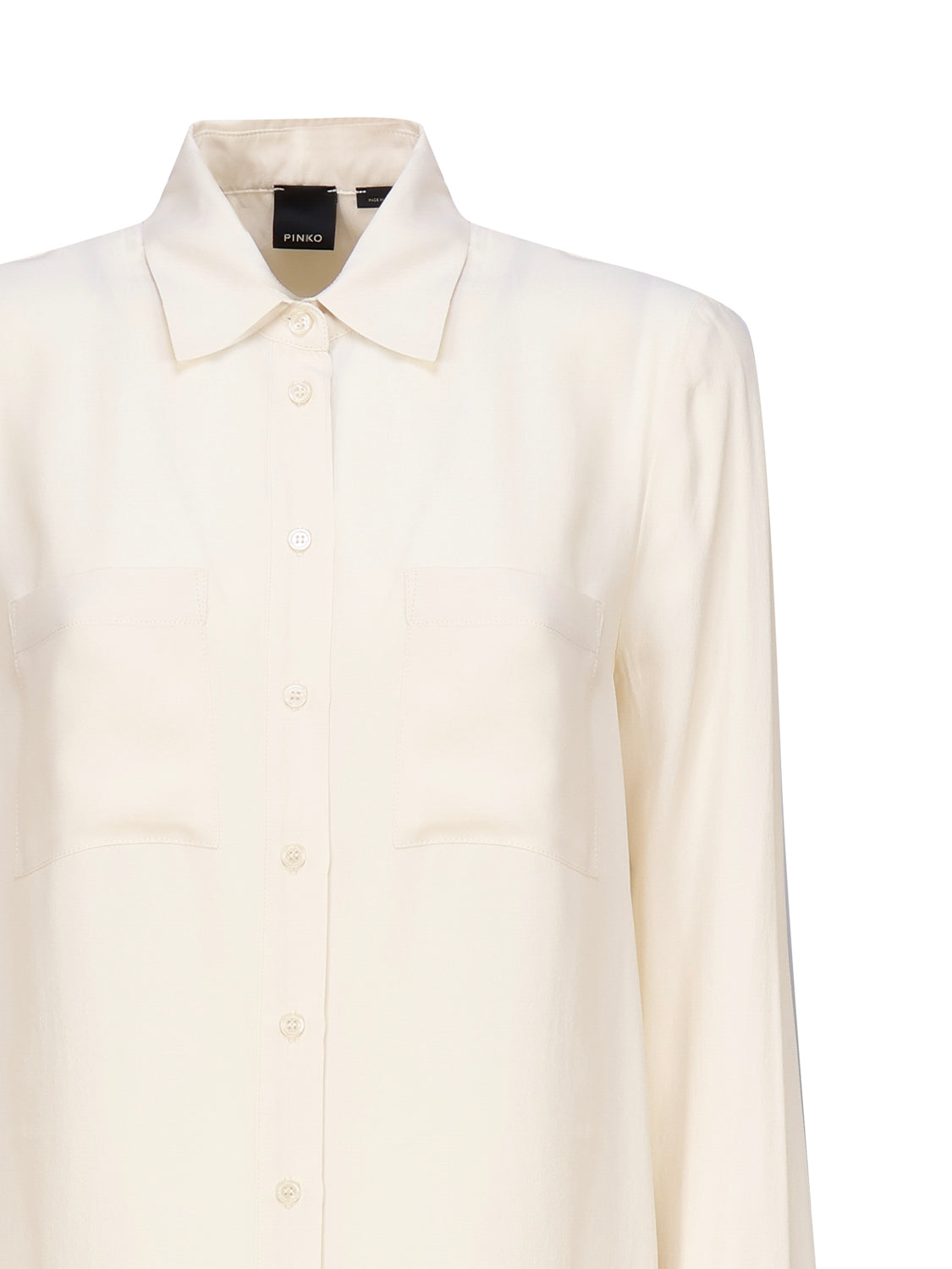 Pinko Shirts White Acetate
