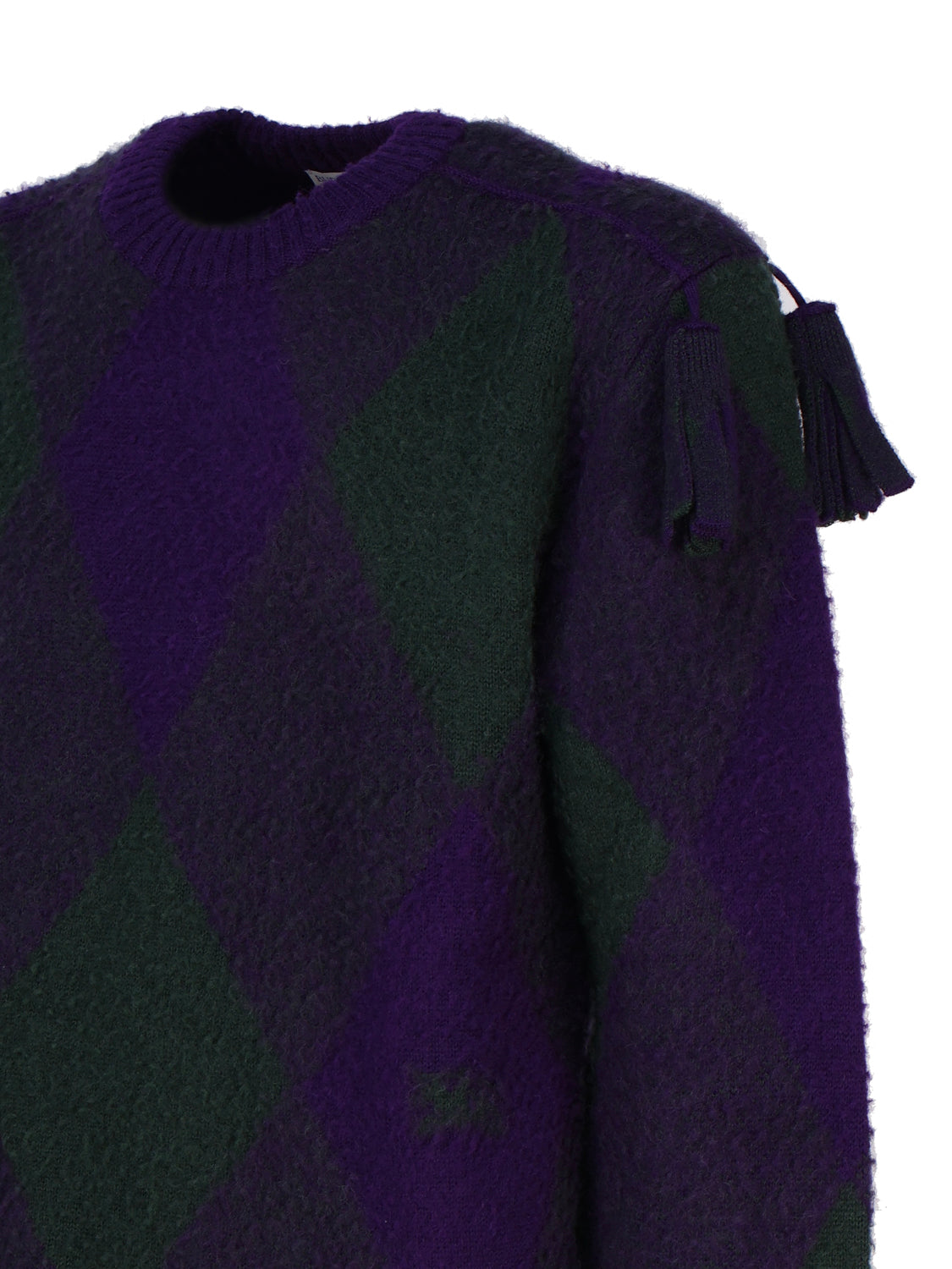Burberry Sweaters Blue Wool