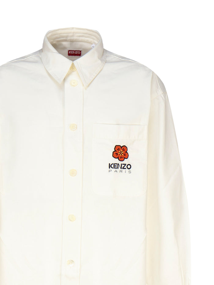 Kenzo Shirts White Cotton