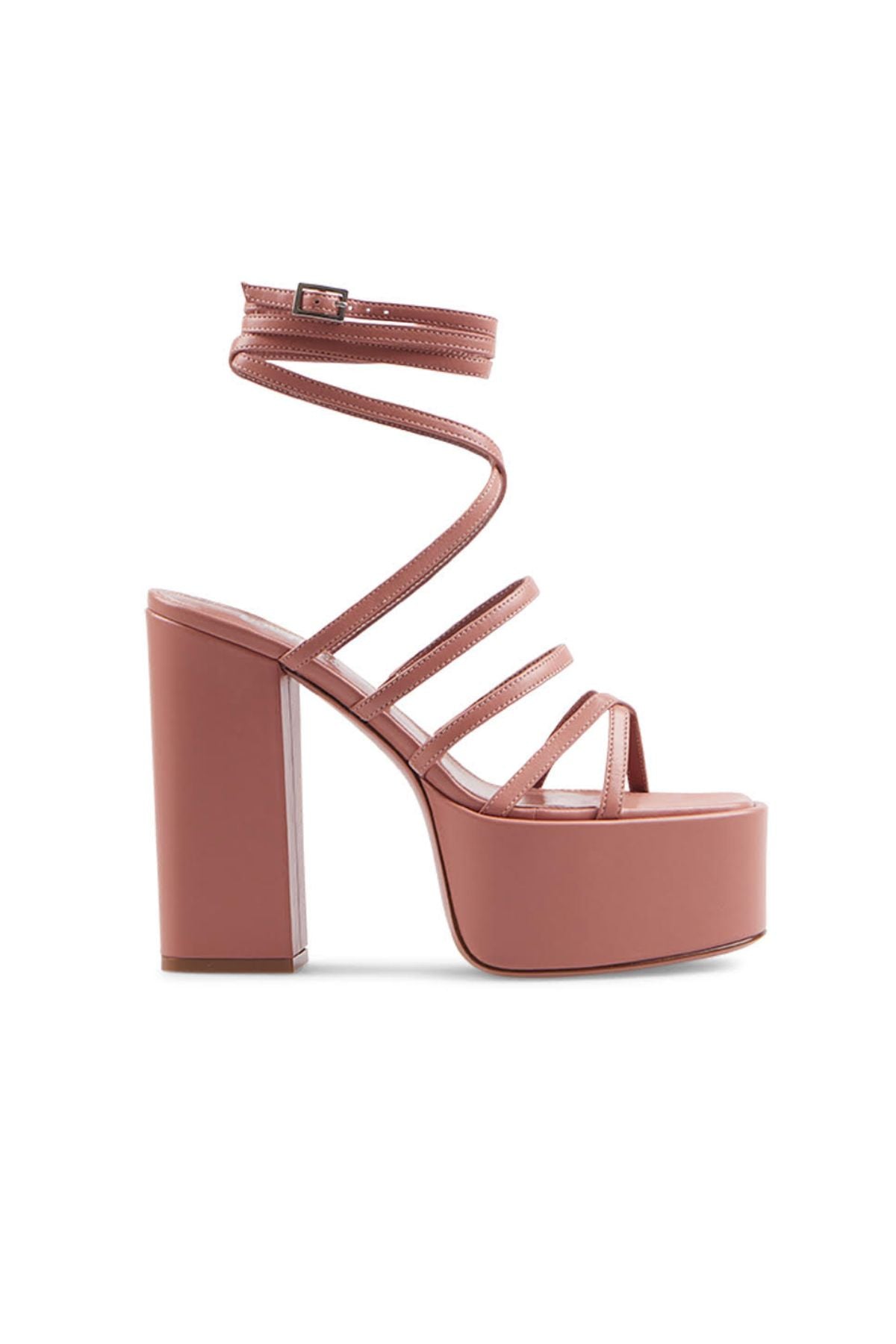 Evita Platform Sandal Pink & Purple Pelle Calzature