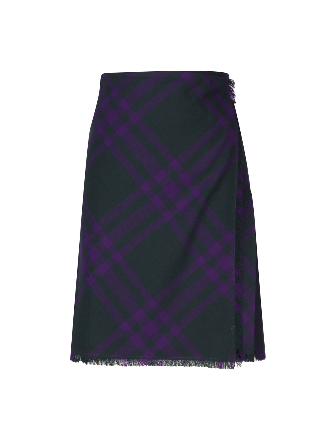 Burberry Skirts Deep Royal Wool