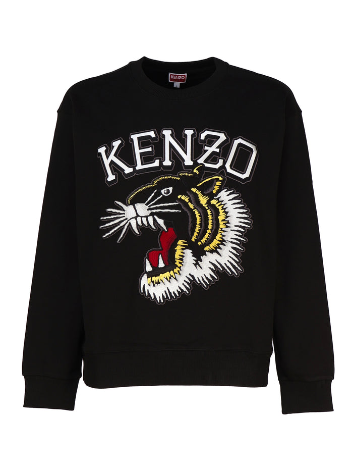 Kenzo Sweaters Black Cotone