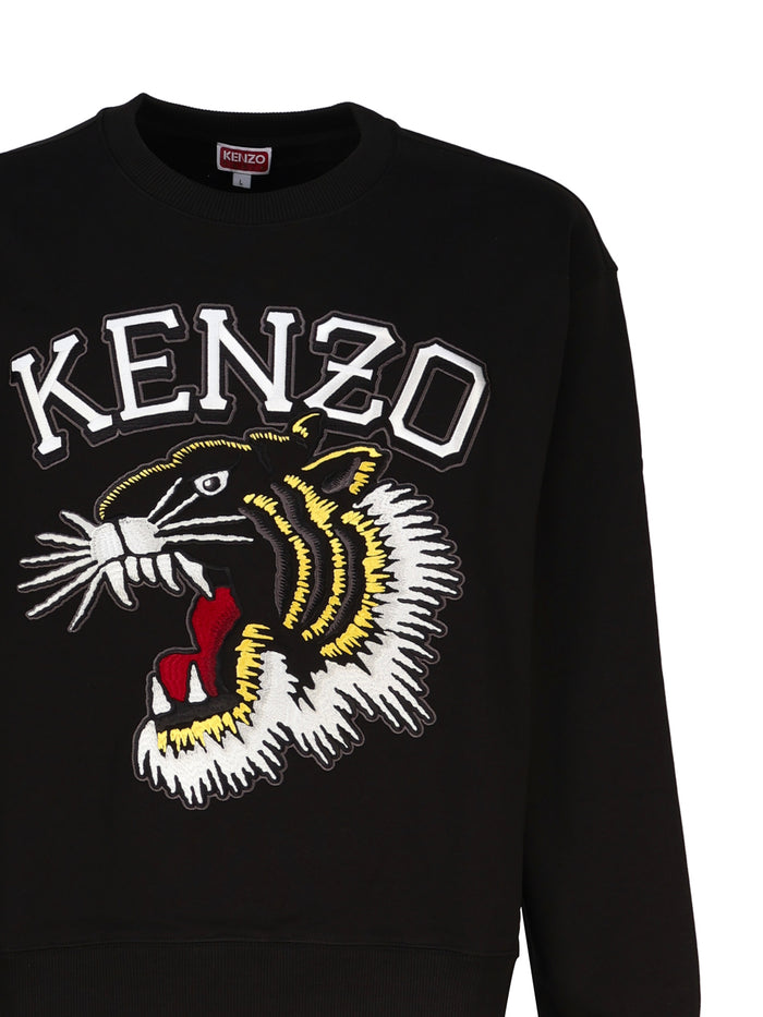 Kenzo Sweaters Black Cotone