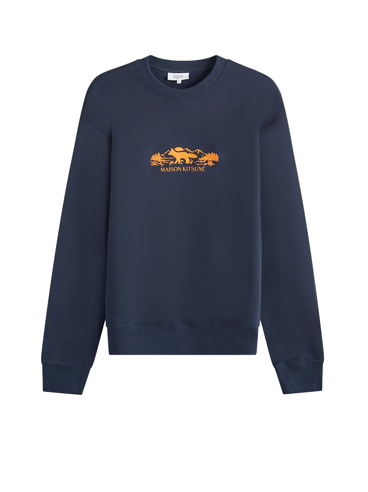 MAISON KITSUNE Sweaters Blue Cotone