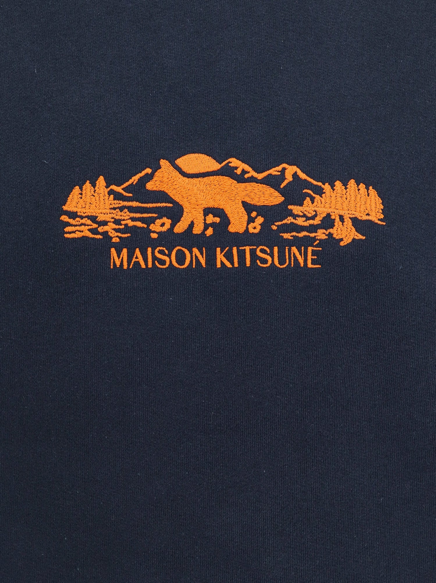 MAISON KITSUNE Sweaters Blue Cotone