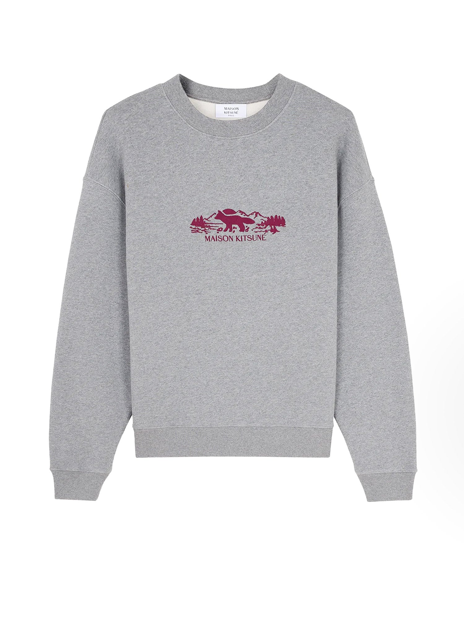 MAISON KITSUNE Sweaters Grey Cotone