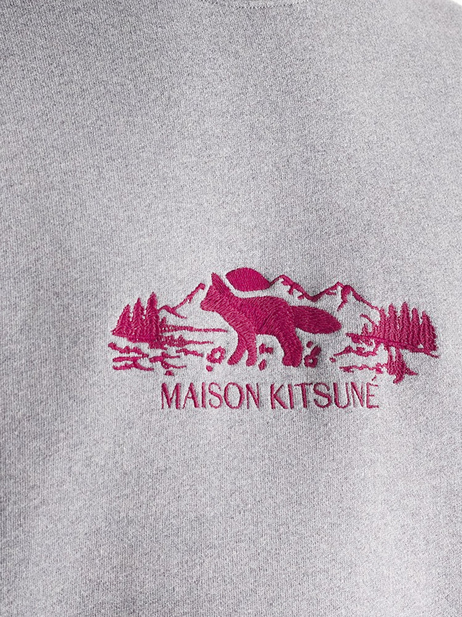 MAISON KITSUNE Sweaters Grey Cotone