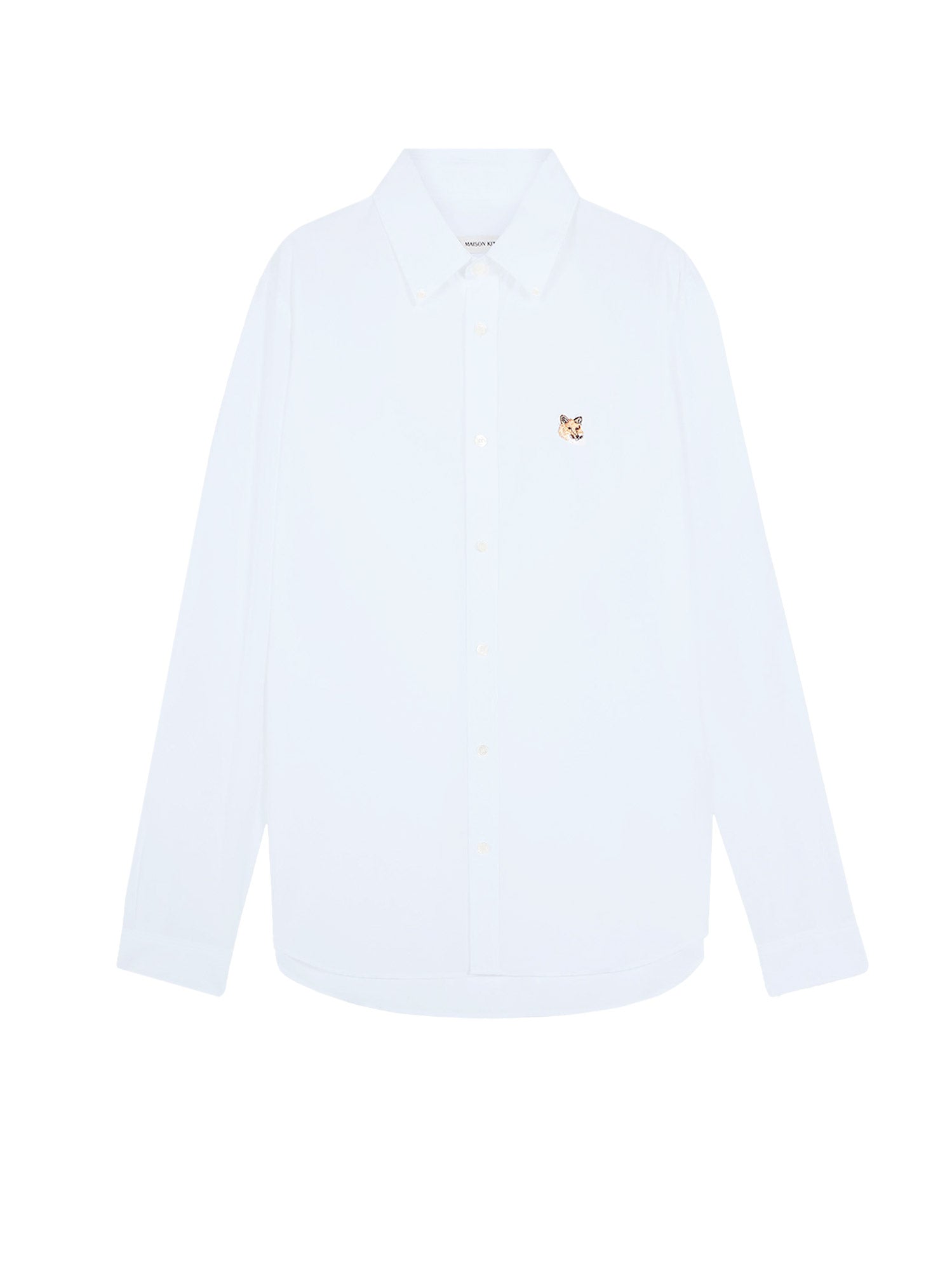 MAISON KITSUNE Shirts Blue Cotone