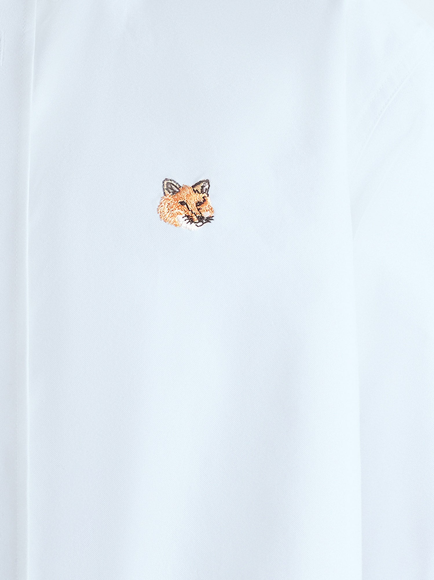 MAISON KITSUNE Shirts Blue Cotone
