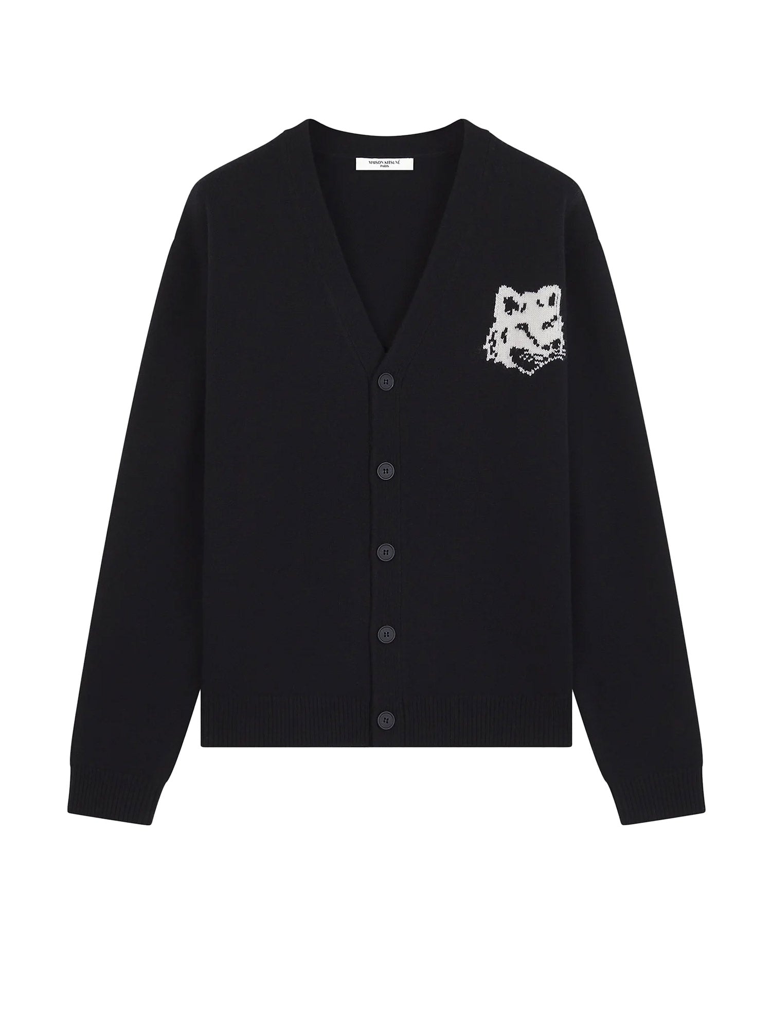 Maison Kitsune Sweaters Black Lana