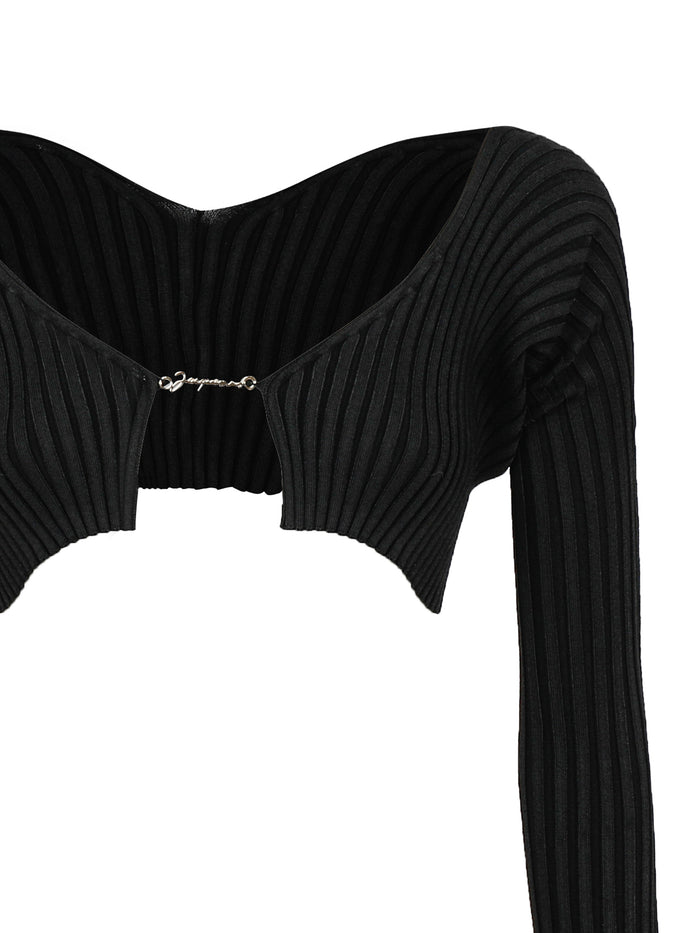 Jacquemus Sweaters Black