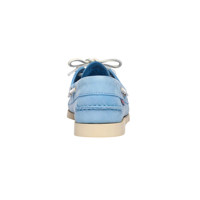 Docksides Portland Nubuck Blue Leather Shoe