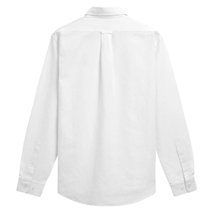 Chimenticook White Cotton Linen Shirt