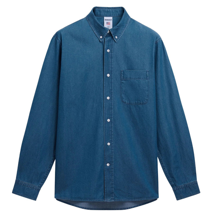 Benjamin Blue Cotton Shirt