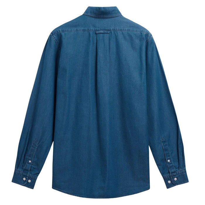 Benjamin Blue Cotton Shirt