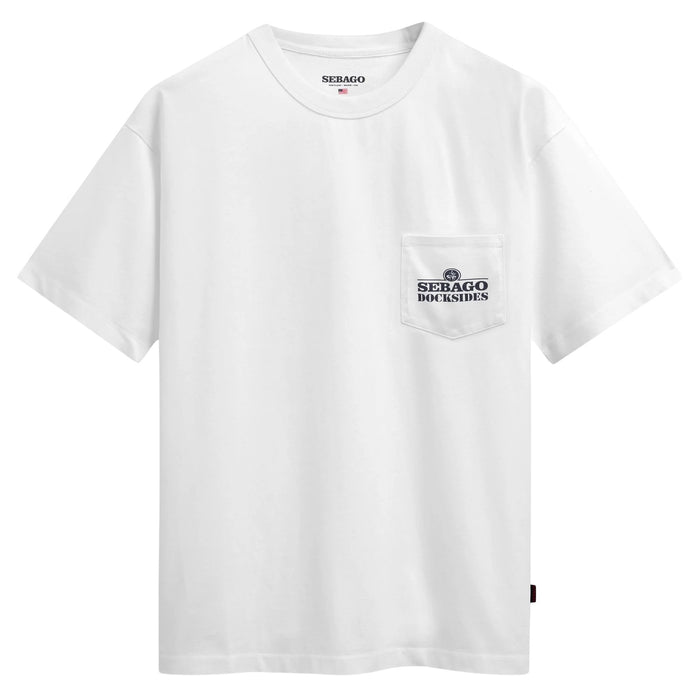 Atlantictide White Cotton Tshirt