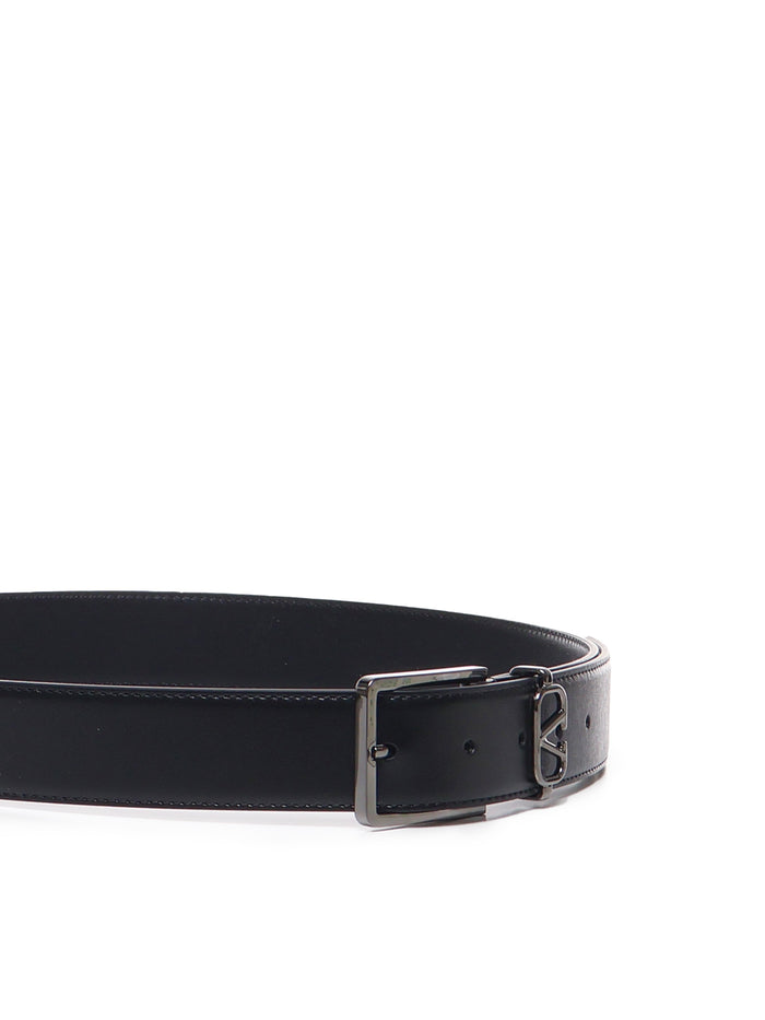 Valentino Garavani Belts Black Calfskin