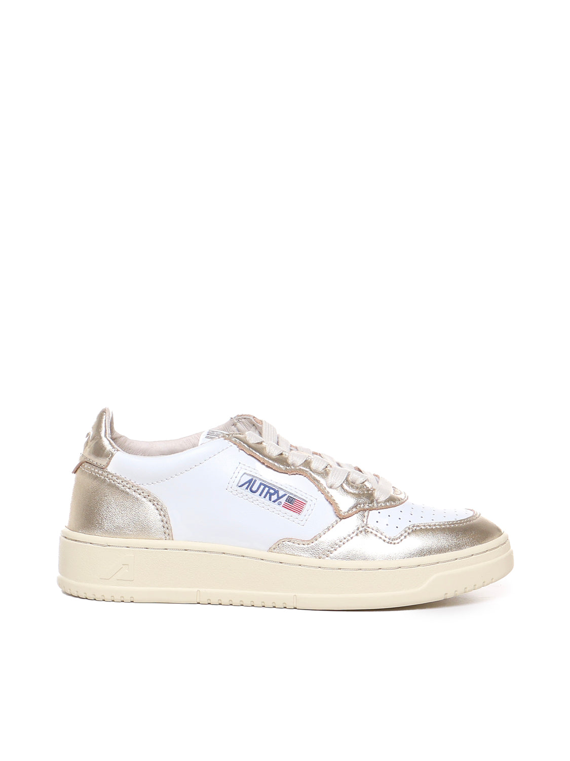 Autry Sneakers White, Platinum Cowskin
