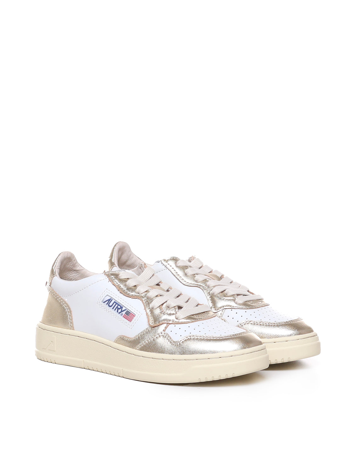 Autry Sneakers White, Platinum Cowskin