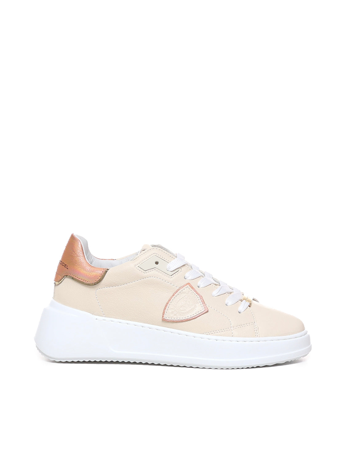 Philippe Model Sneakers Peach Calfskin
