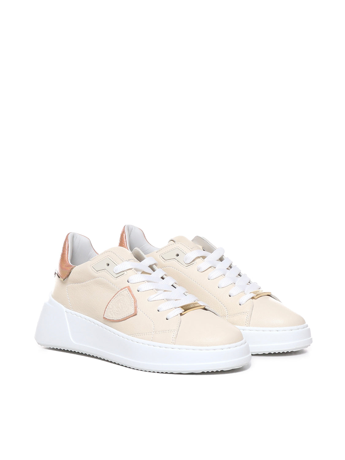 Philippe Model Sneakers Peach Calfskin