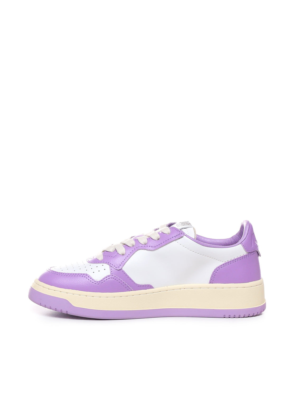 Autry Sneakers White, Lillac Cowskin