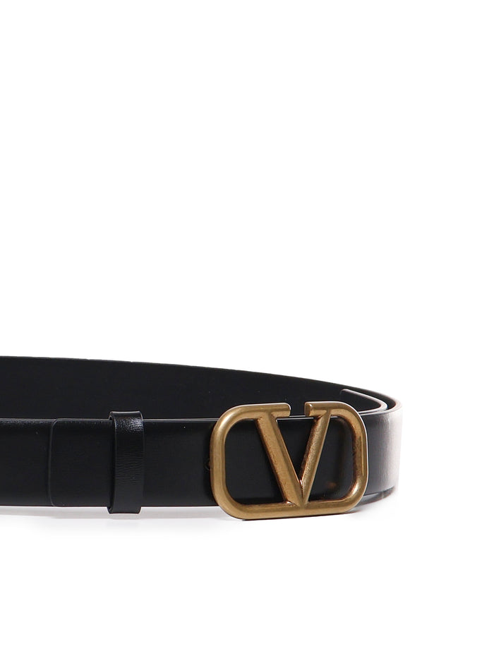 Valentino Garavani Belts Black Calfskin