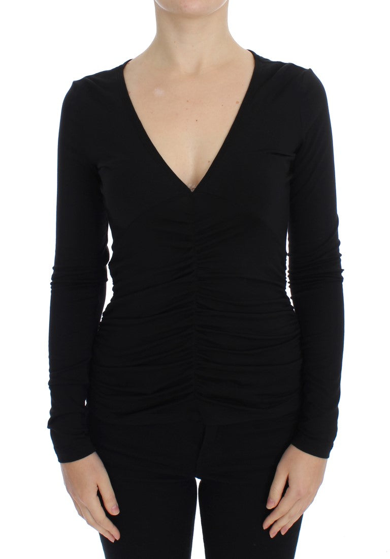 Versace Jeans 95% Viscose sweater in black