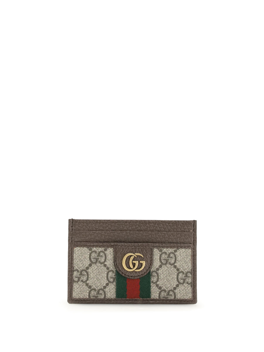 Card Holder Ophidia Coated Canvas Brown Polyurethane Umbrellas